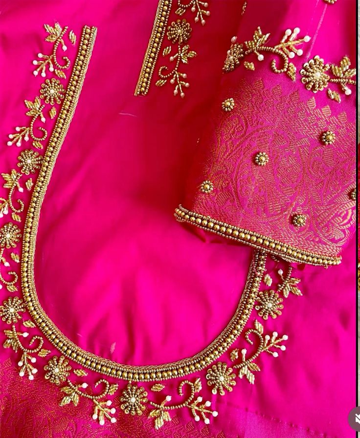 Aari work blouse
